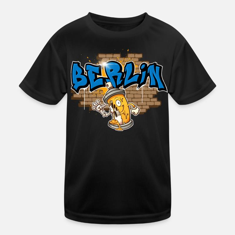 Berlin graffiti Kids Functional T-Shirt