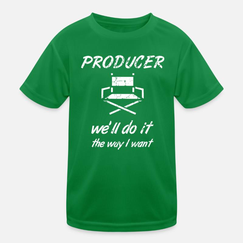 Videoproduzent Kinder Funktions-T-Shirt