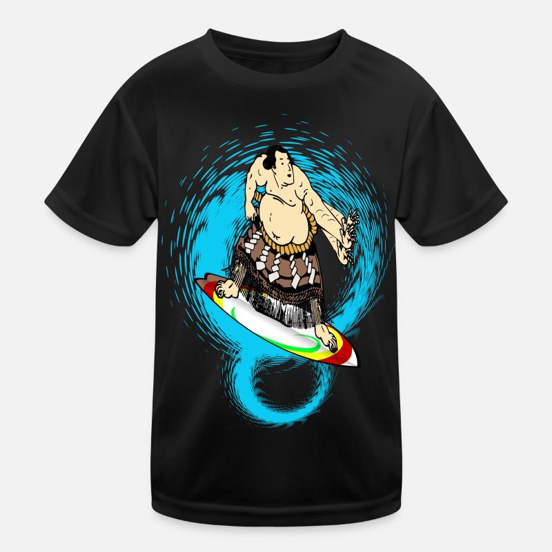 Sumo Surfer Kinder Funktions-T-Shirt