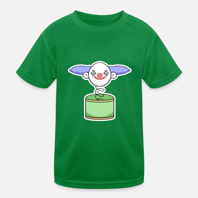 Clown Kinder Funktions-T-Shirt