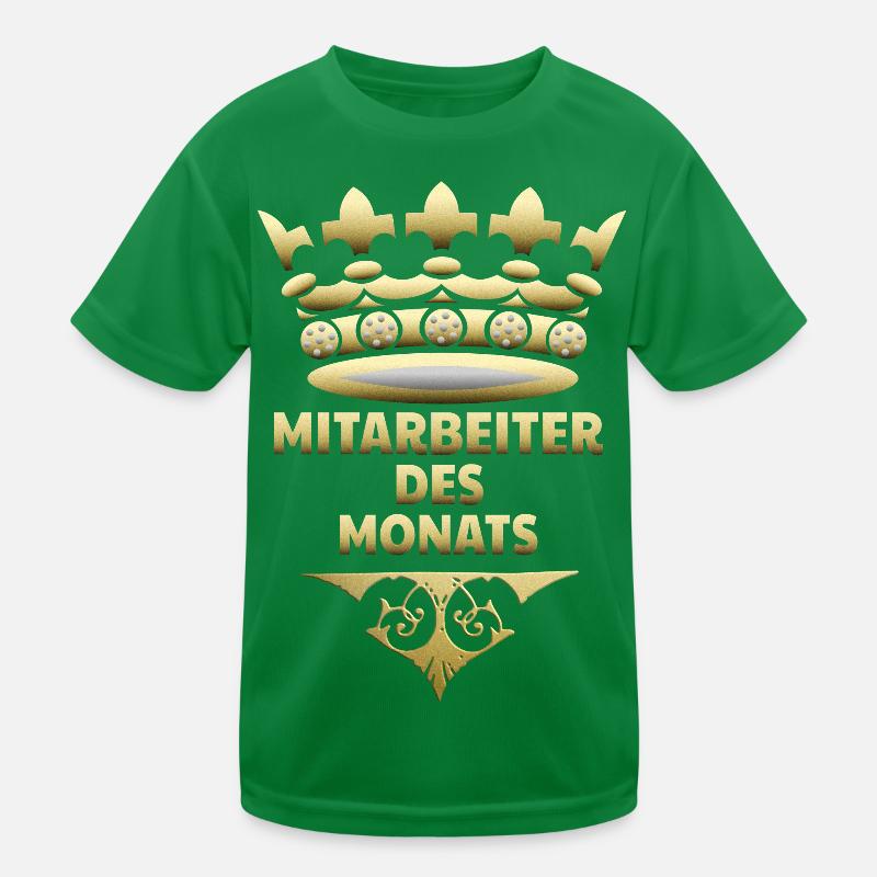Mitarbeiter des Monats Kinder Funktions-T-Shirt