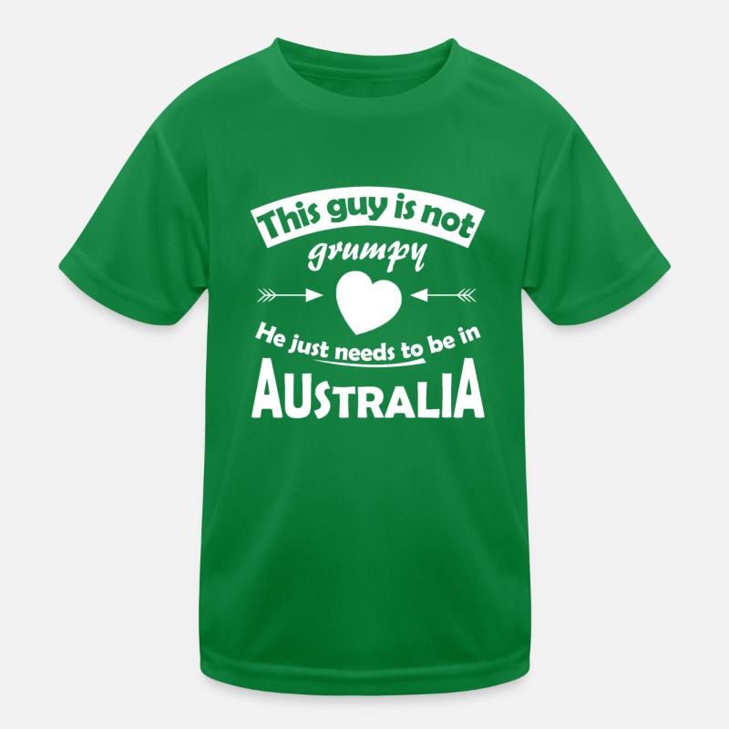 Vacances en Australie T-shirt sport Enfant