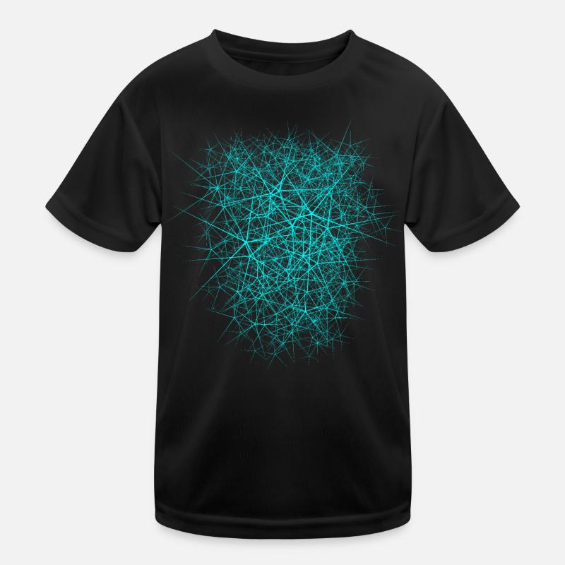 Nano structure - texture design Kids Functional T-Shirt