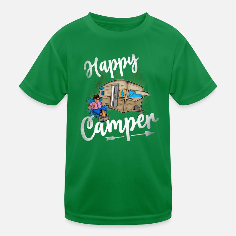 Happy Camper T-shirt sport Enfant