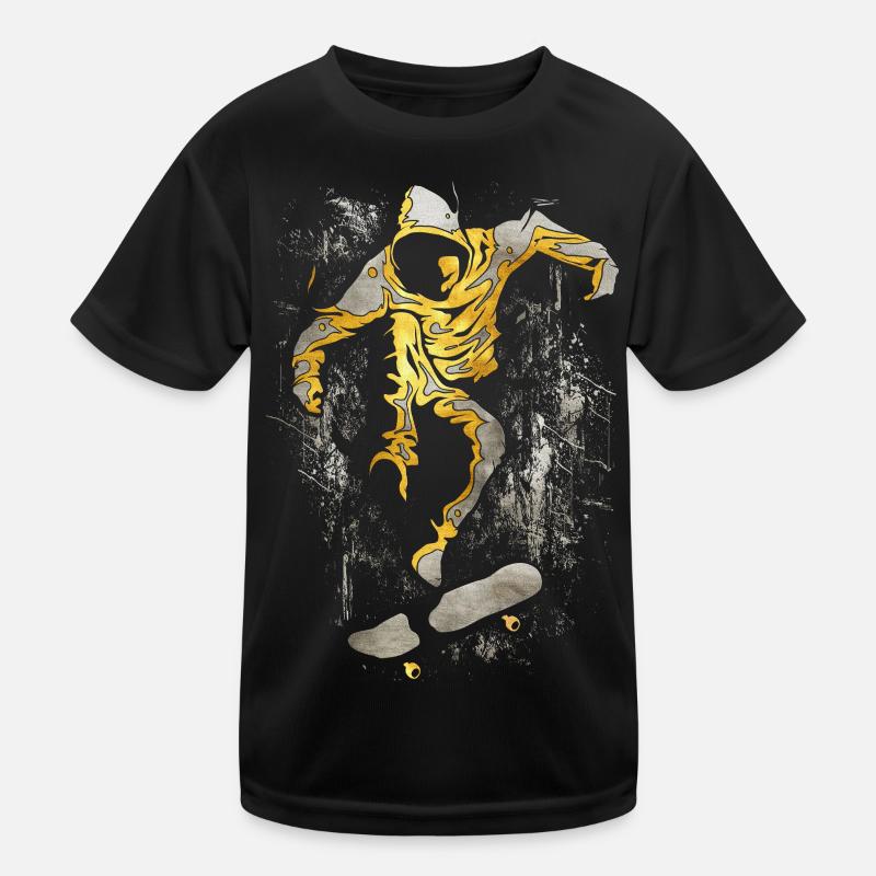 Skate | Skateboard | Skøjteløber Funktionsshirt til børn