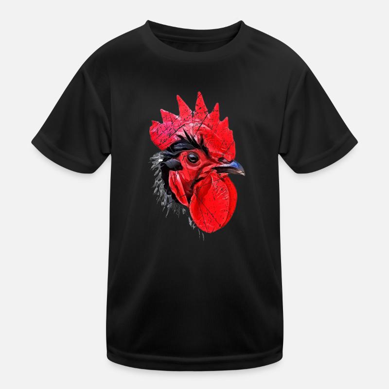 Tu as vu le poulet coq cool T-shirt sport Enfant