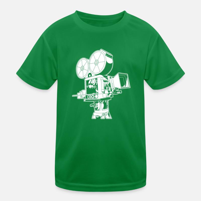 Retro video camera Kids Functional T-Shirt
