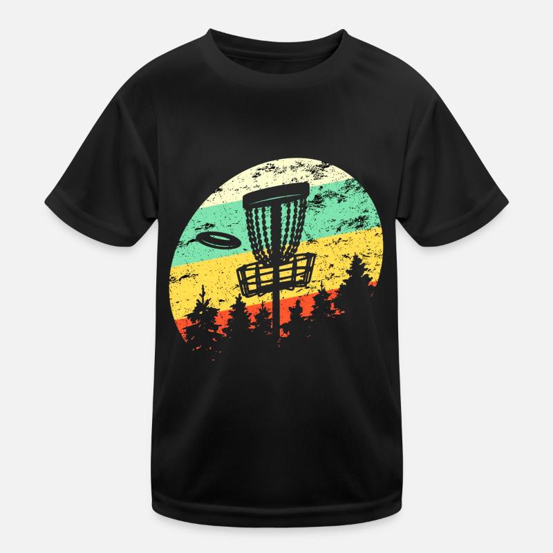frisbeegolf geschenk Kinder Funktions-T-Shirt
