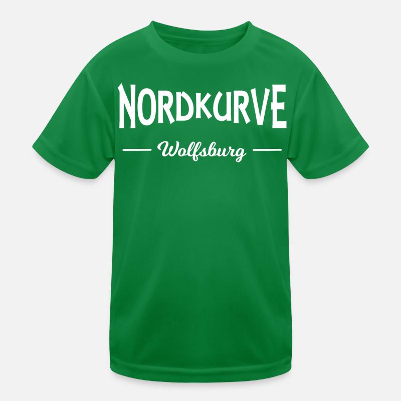 Courbe nord de Wolfsburg T-shirt sport Enfant