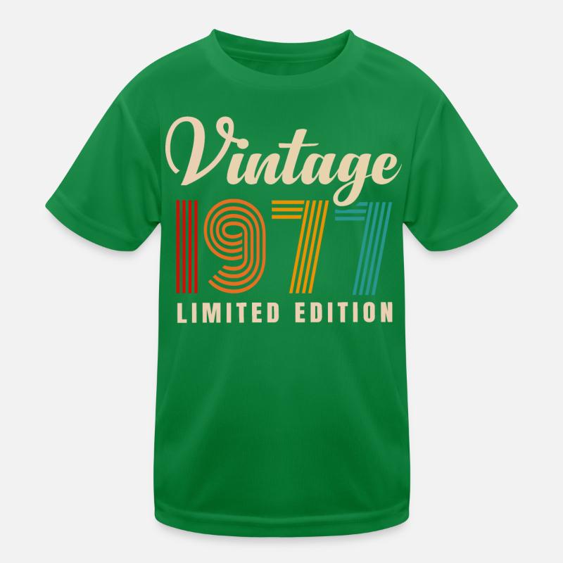 MILLÉSIME 1977. 44e ANNIVERSAIRE T-shirt sport Enfant