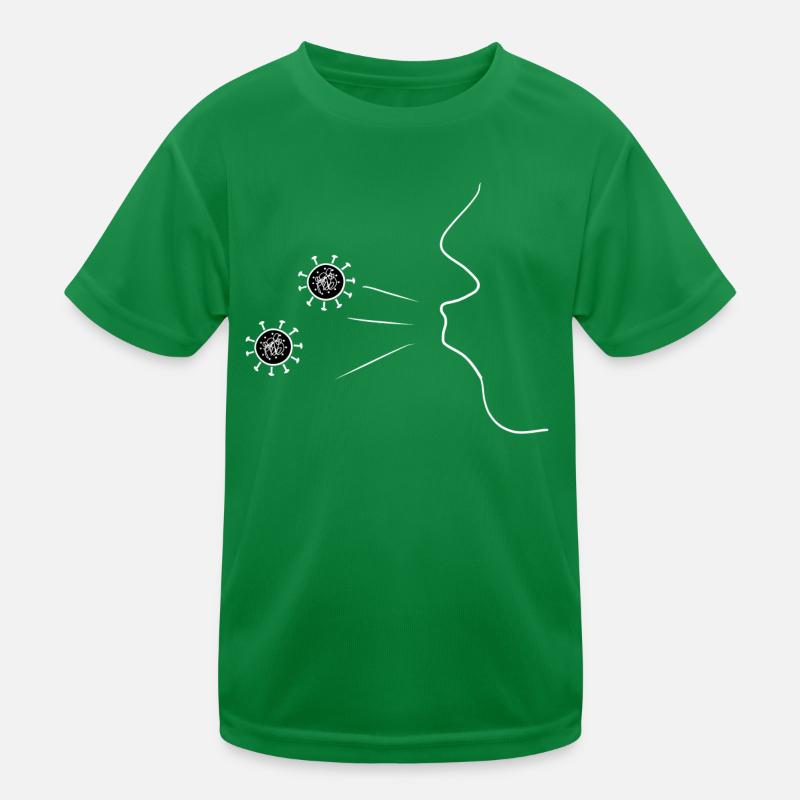 Viren corona Kinder Funktions-T-Shirt