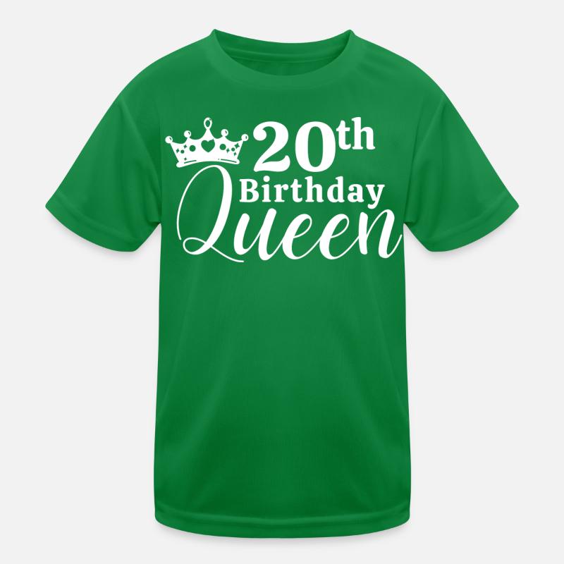 20. Geburtstag Kinder Funktions-T-Shirt