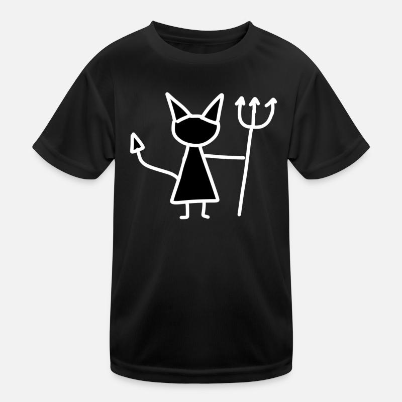 Teufel böse Kinder Funktions-T-Shirt