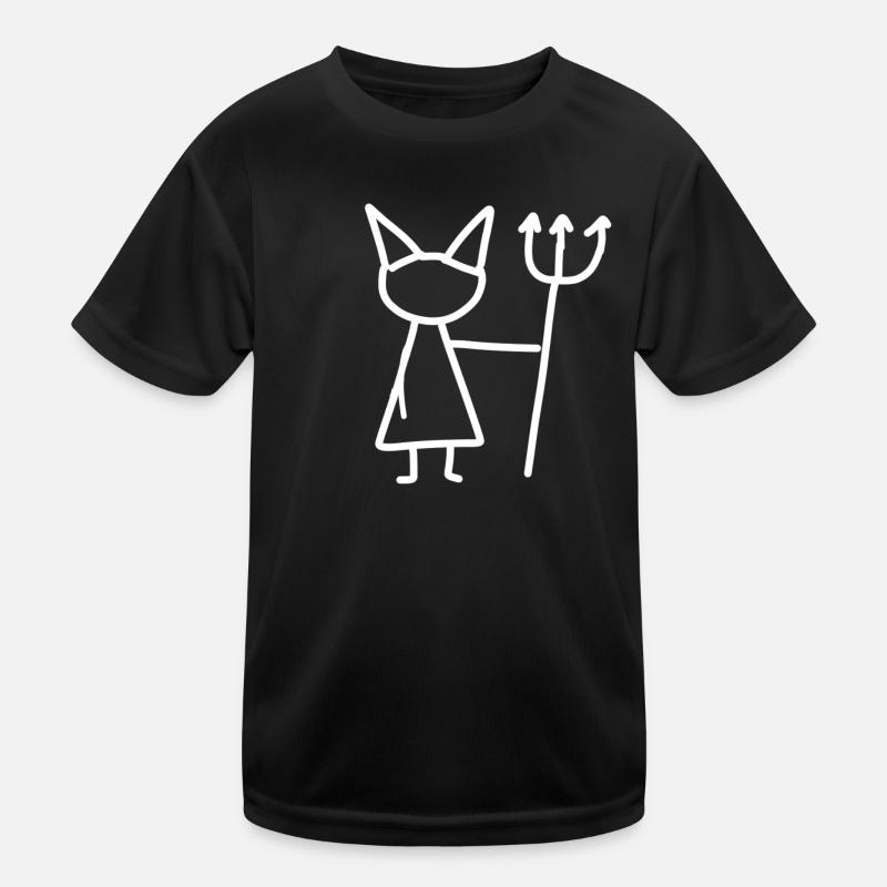 Devil mean Kids Functional T-Shirt
