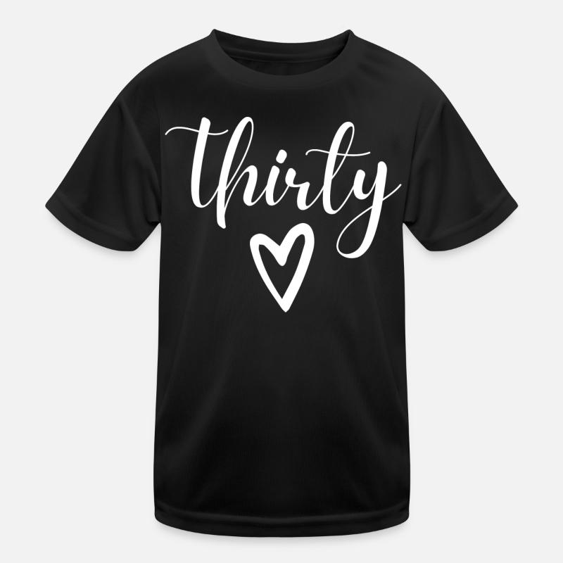 30th birthday Kids Functional T-Shirt