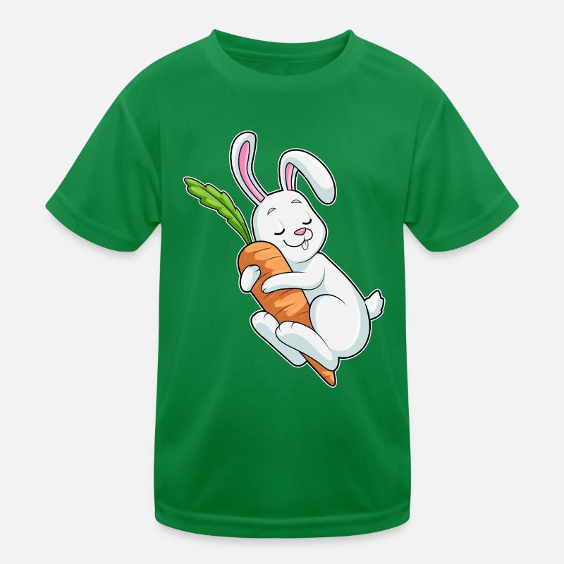 Bunny Carrot Kids Functional T-Shirt