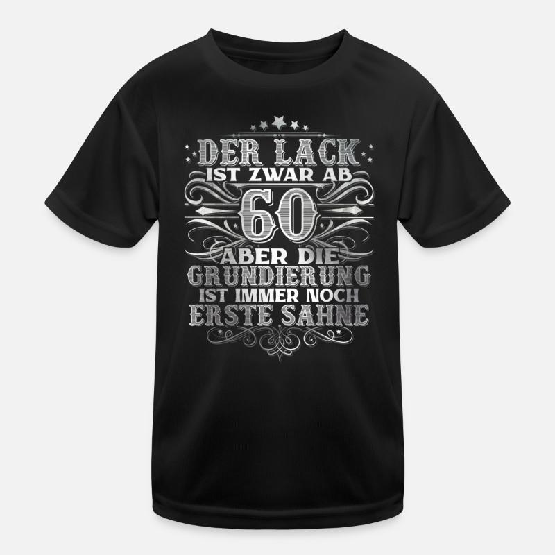 60. Geburtstag Kinder Funktions-T-Shirt