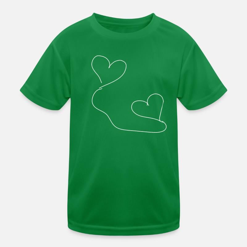 cœurs liés T-shirt sport Enfant