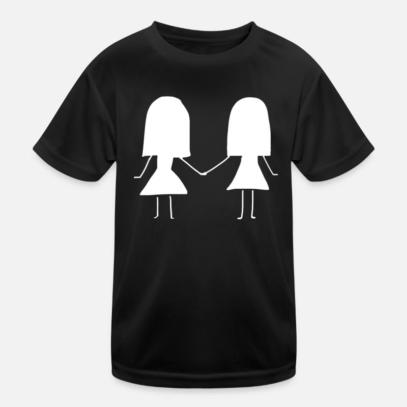 beste Freundin Kinder Funktions-T-Shirt