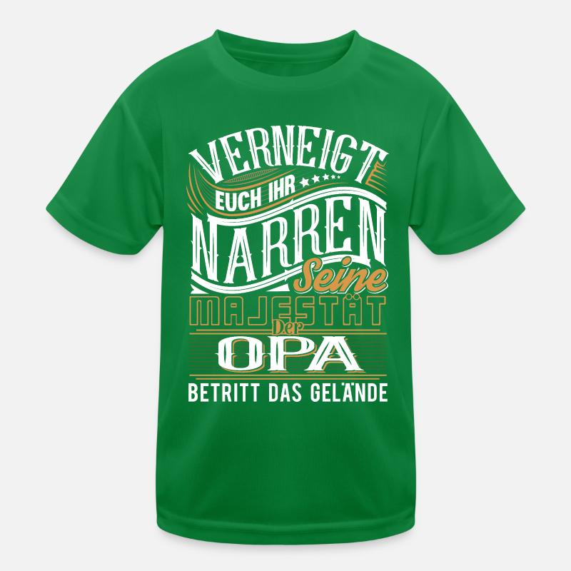 Opa Kinder Funktions-T-Shirt