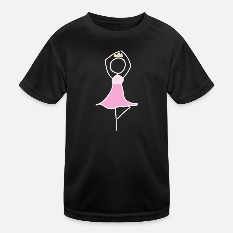 princesse krone T-shirt sport Enfant