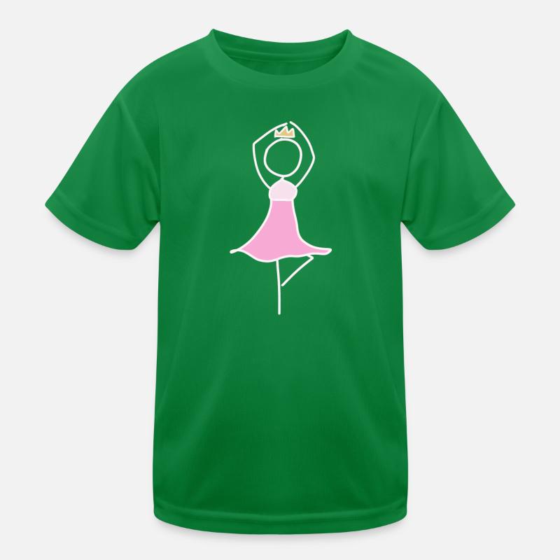 prinzessin krone Kinder Funktions-T-Shirt