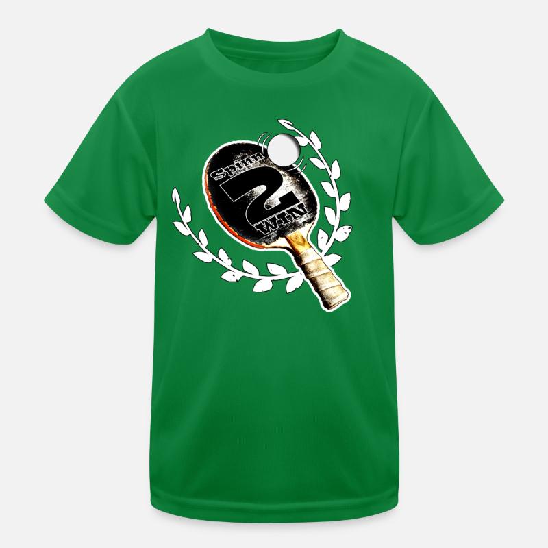 Tischtennis Kinder Funktions-T-Shirt