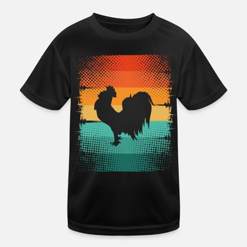 Rooster Kids Functional T-Shirt