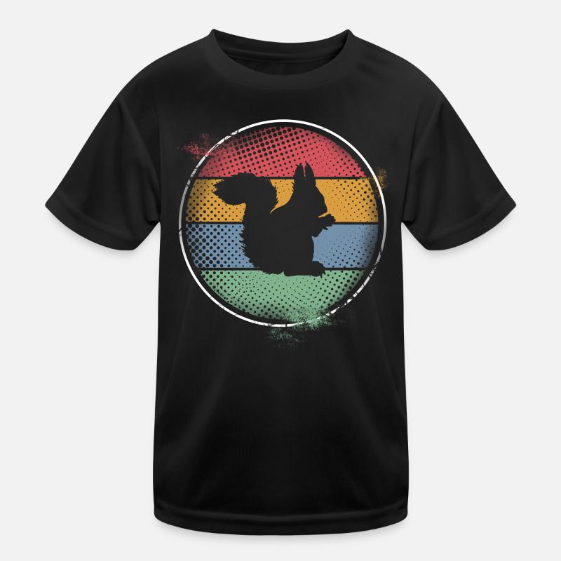 Écureuil T-shirt sport Enfant