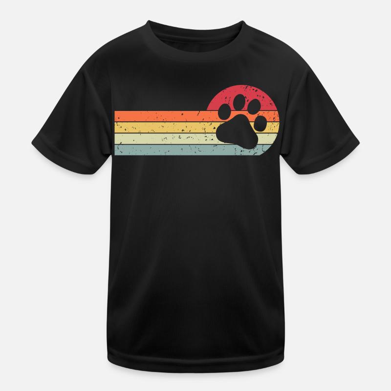 Patte de chien T-shirt sport Enfant