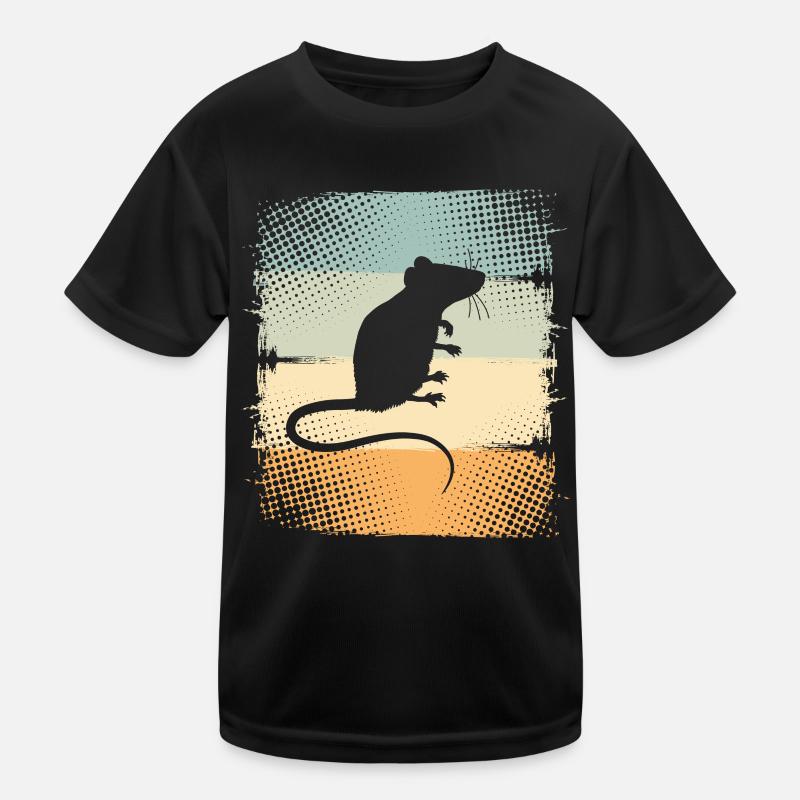 Ratte Kinder Funktions-T-Shirt