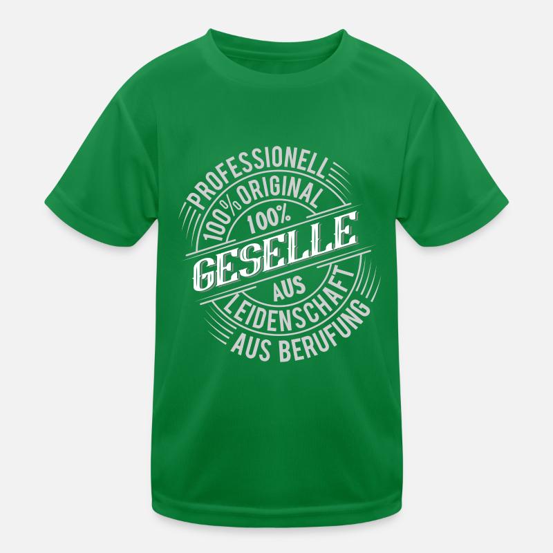 Geselle Kinder Funktions-T-Shirt