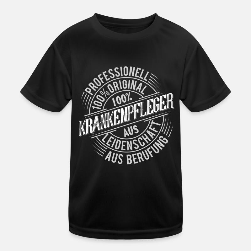 Krankenpfleger Kinder Funktions-T-Shirt