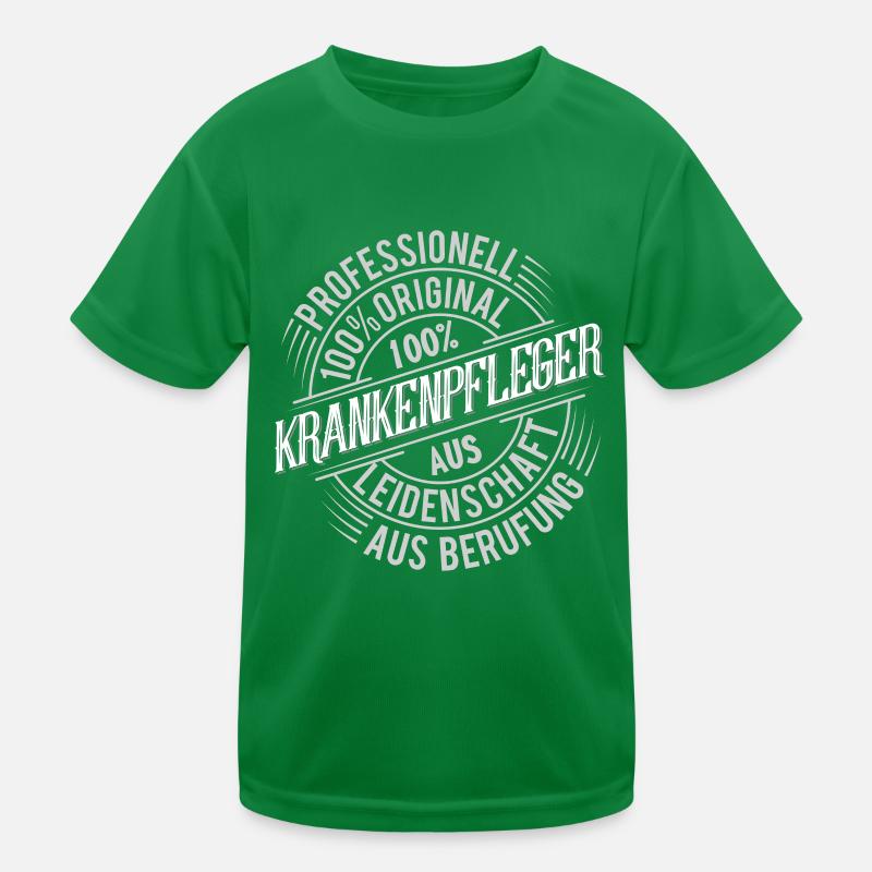 Krankenpfleger Kinder Funktions-T-Shirt