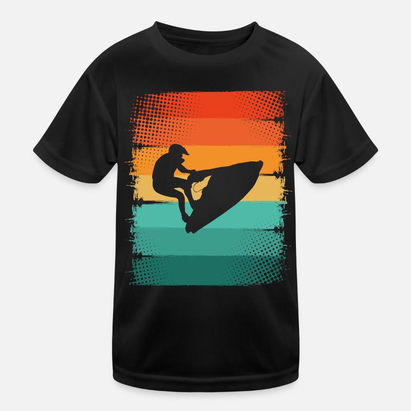 Jet ski Kids Functional T-Shirt