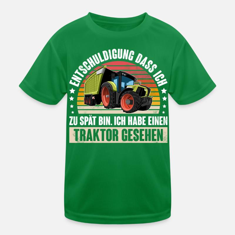 Entschuldigung Dass Ich Zu Spät Bin Kinder Funktions-T-Shirt