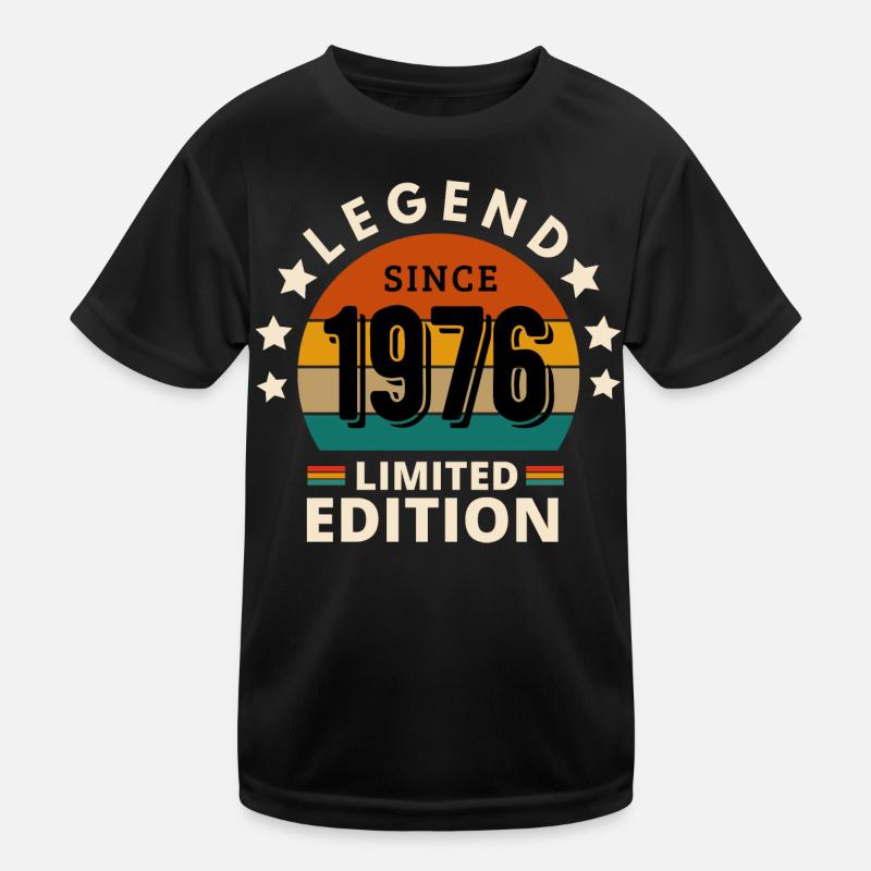 LÉGENDE 1976, MILLÉSIME 1976 T-shirt sport Enfant