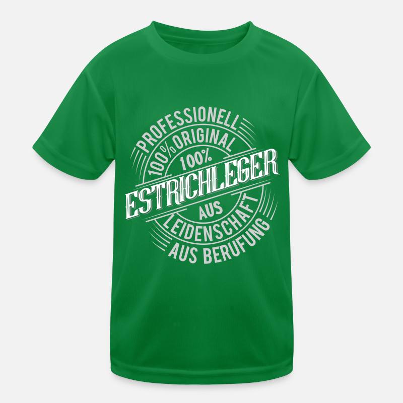Estrichleger Kinder Funktions-T-Shirt