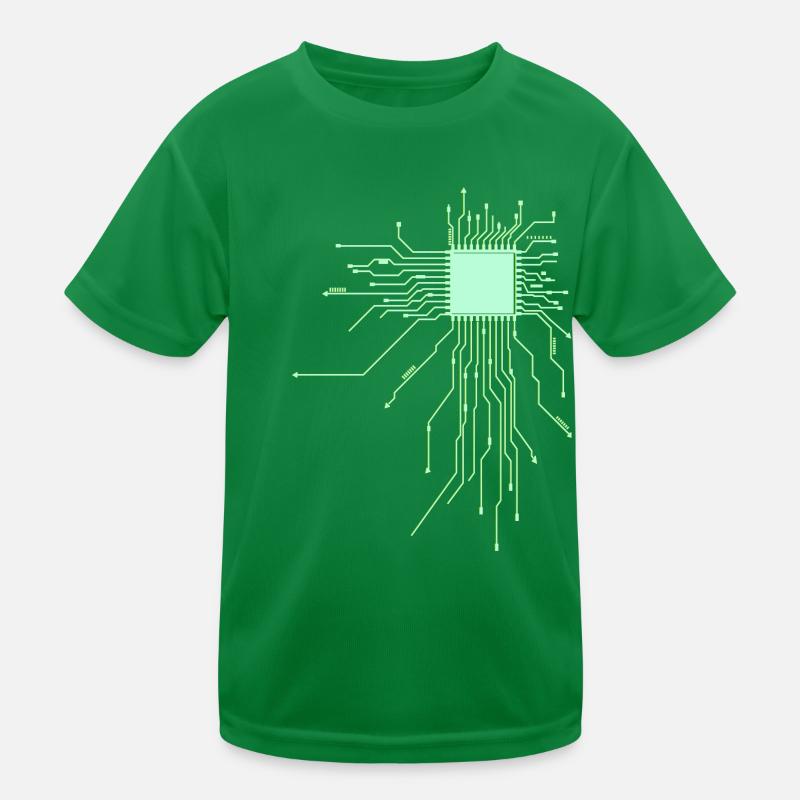 conseil d’administration core cpu ordinateur nerd pc humour geek code T-shirt sport Enfant