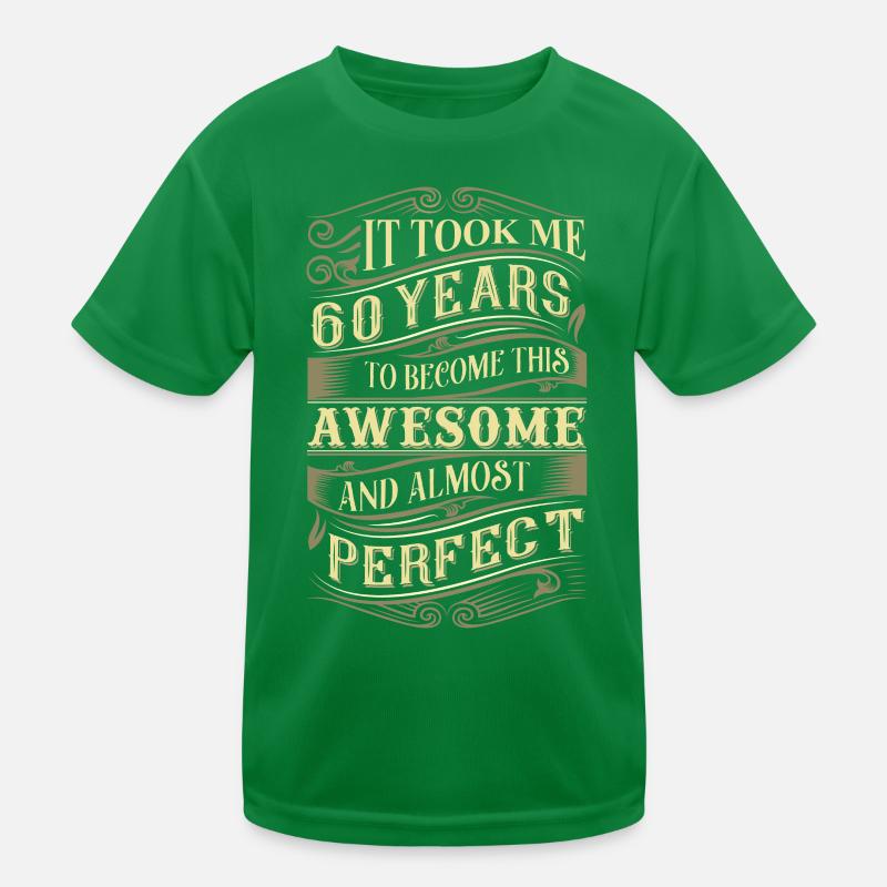 60e anniversaire 60 ans T-shirt sport Enfant