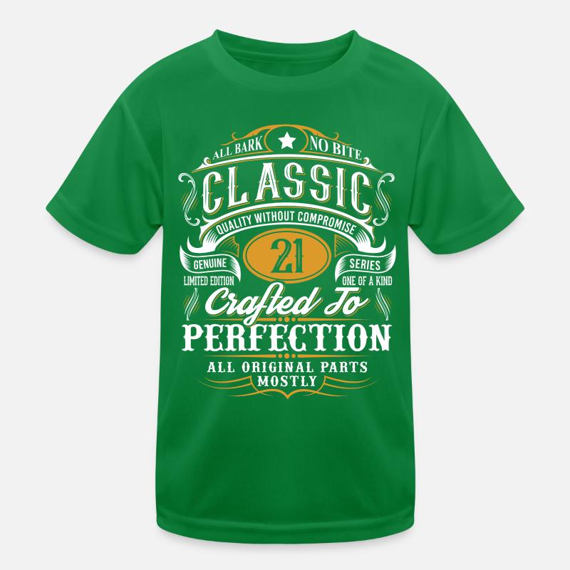 21. Geburtstag Kinder Funktions-T-Shirt