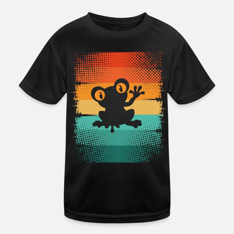 Frosch Kinder Funktions-T-Shirt