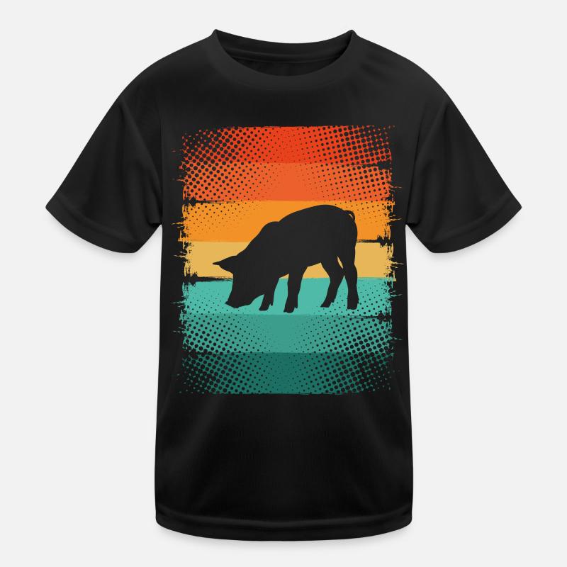 Cochon T-shirt sport Enfant