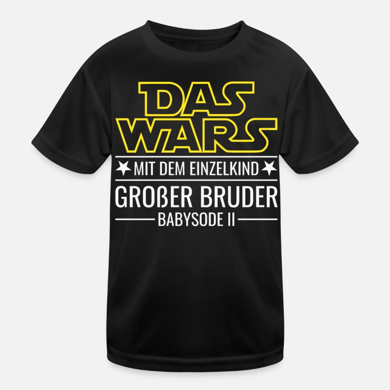 Das wars Einzelkind Babysode 2 Großer Bruder 2026 Kinder Funktions-T-Shirt