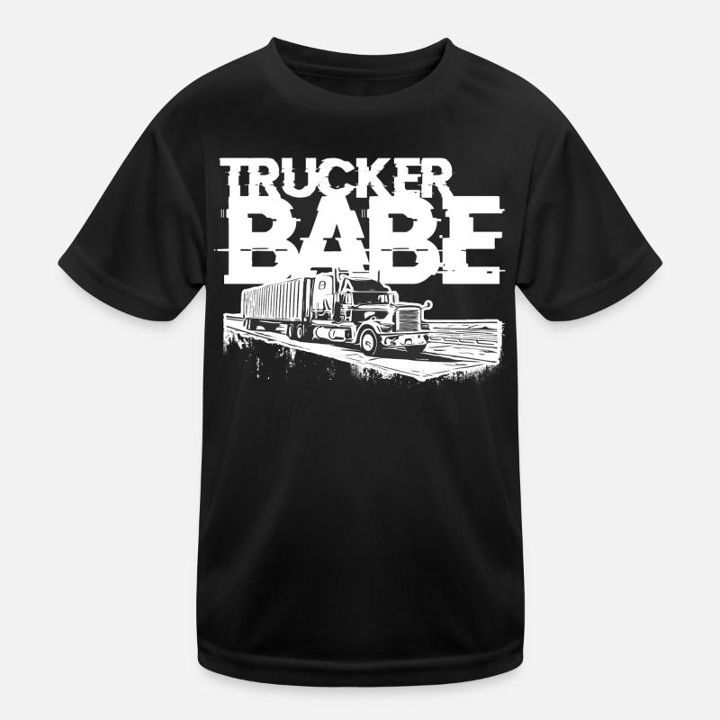 Trucker Babe Kinder Funktions-T-Shirt