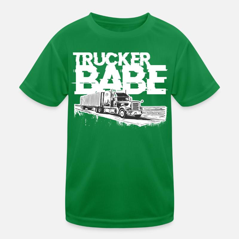 Camionneur Babe T-shirt sport Enfant