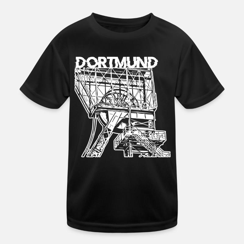 Dortmunder Zeche Dortmund Ruhrpott Kids Functional T-Shirt