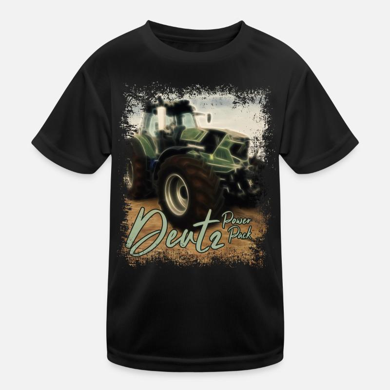 Deutz Traktor Kraftpaket - Traktor Power Pack Kids Functional T-Shirt