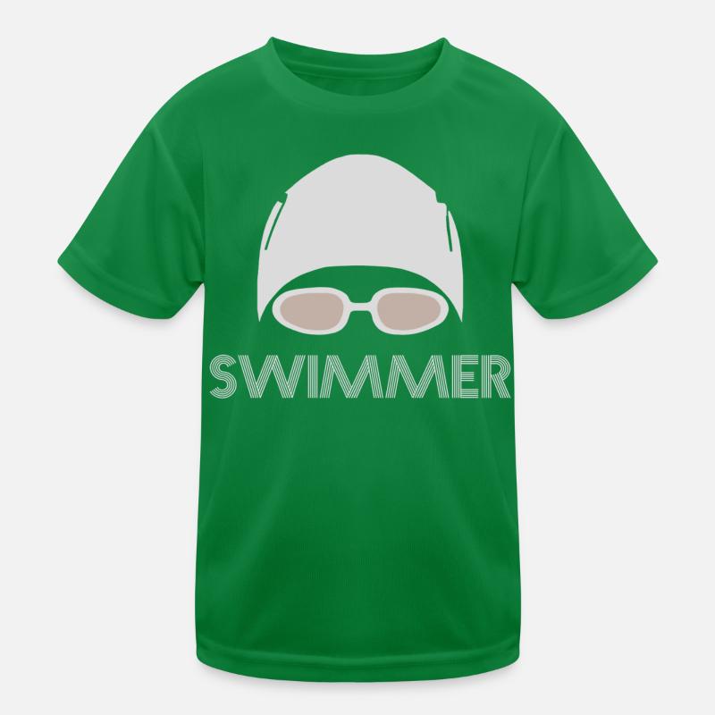 Swimmer Kids Functional T-Shirt