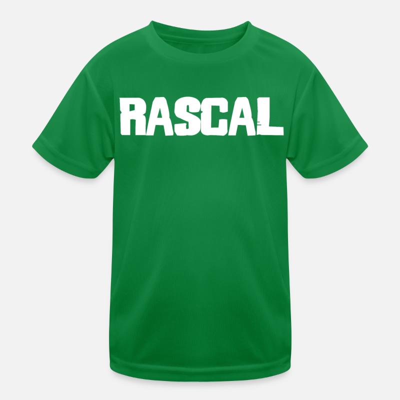 Rascál Bold Vintage Logo Design Kinder Funktions-T-Shirt